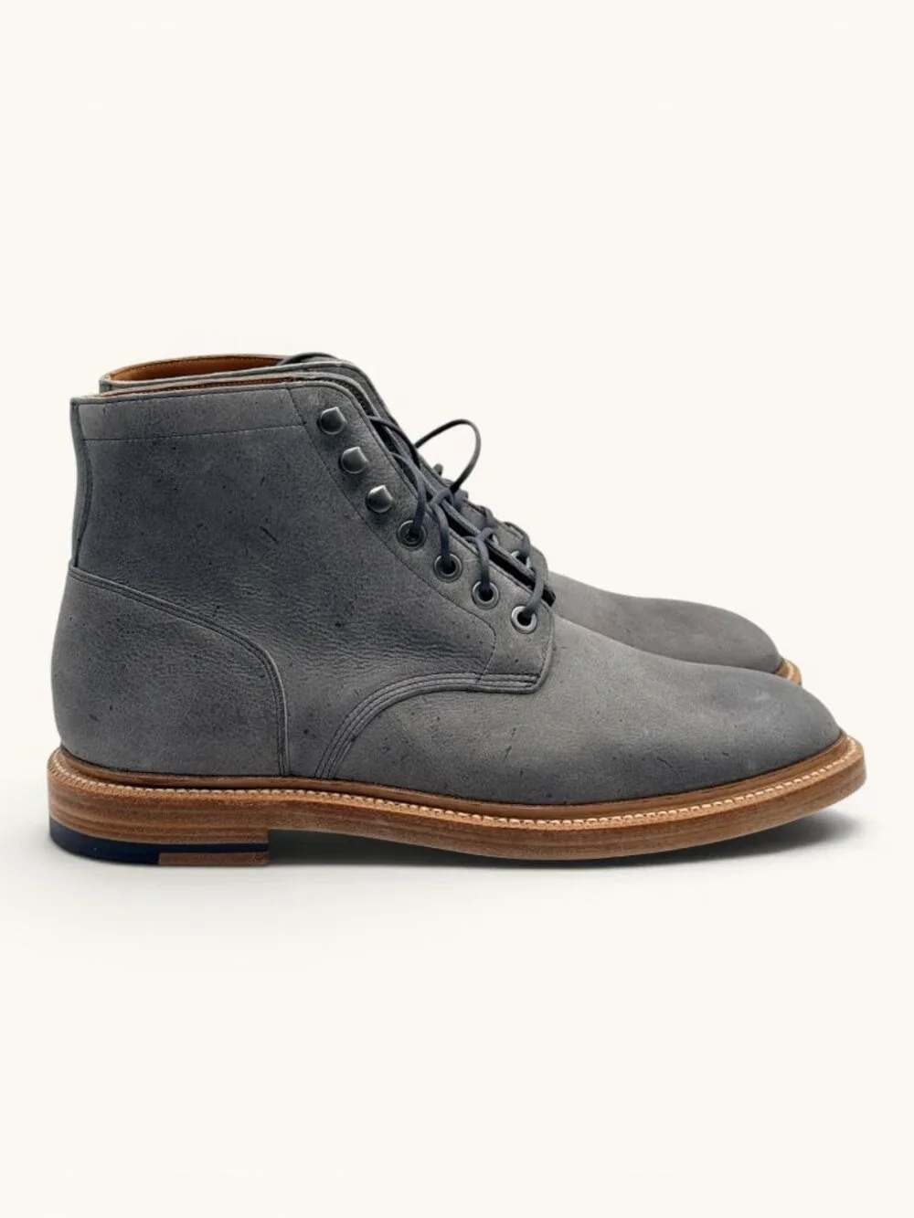 Grant Stone Diesel Boot Storm Kudu 8.5E New Unworn Charles F Stead Leather Sole